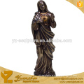 Religious Bronze Virgin Mary Statues Saints for decoration BFSN-C053